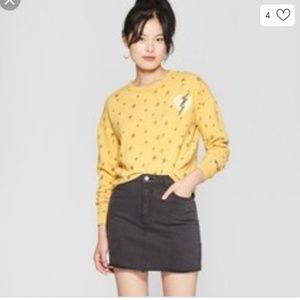 Long Sleeve lightning graphic sweatshirt-64-185